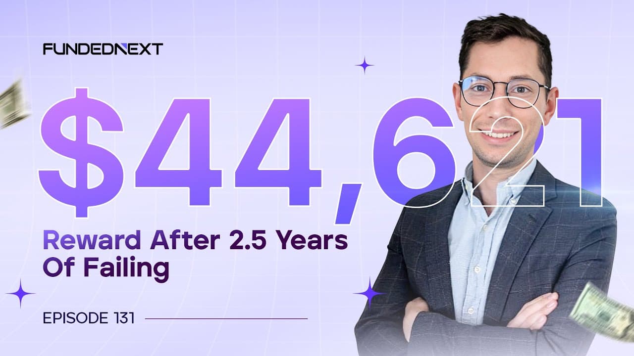 Featured FundedNext trader reading a book