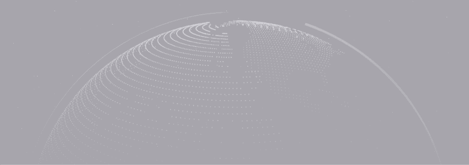 A digital globe representing the worldwide reach of the FundedNext affiliate network.